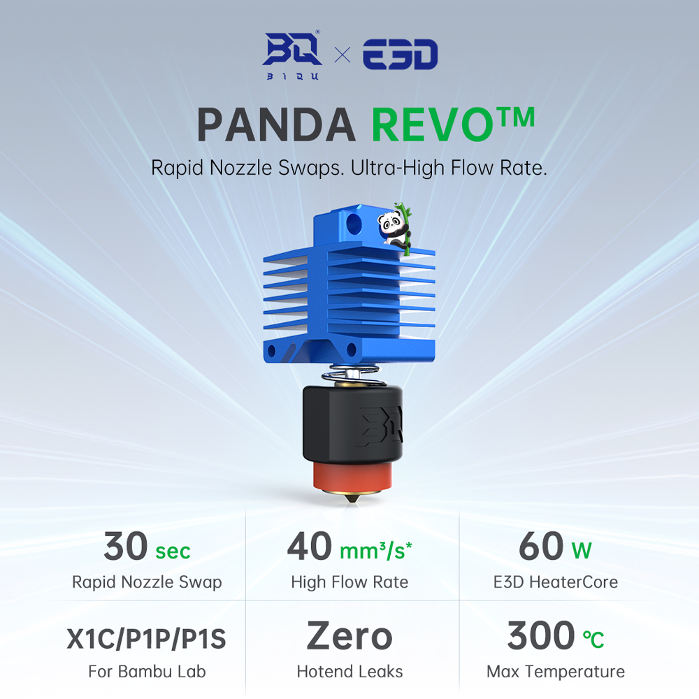 BIGTREETECH Panda revo P1 X1 H - High Flow Ceramic Hotend reseña y precio