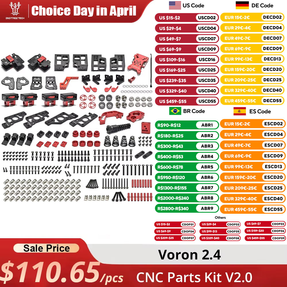 VORON-Kit de piezas CNC para i - Voron Trident Full Kit reseña y precio
